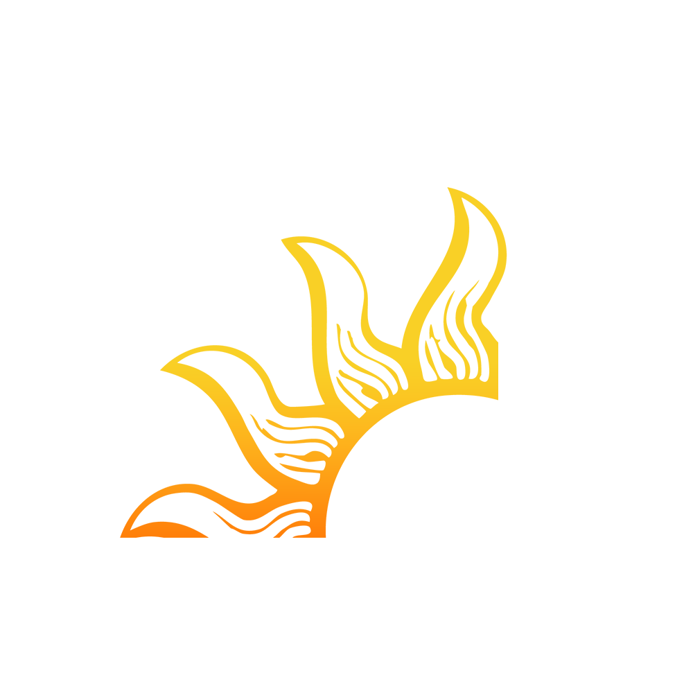 Half-sun icon from Heroes of Telestria Logo
